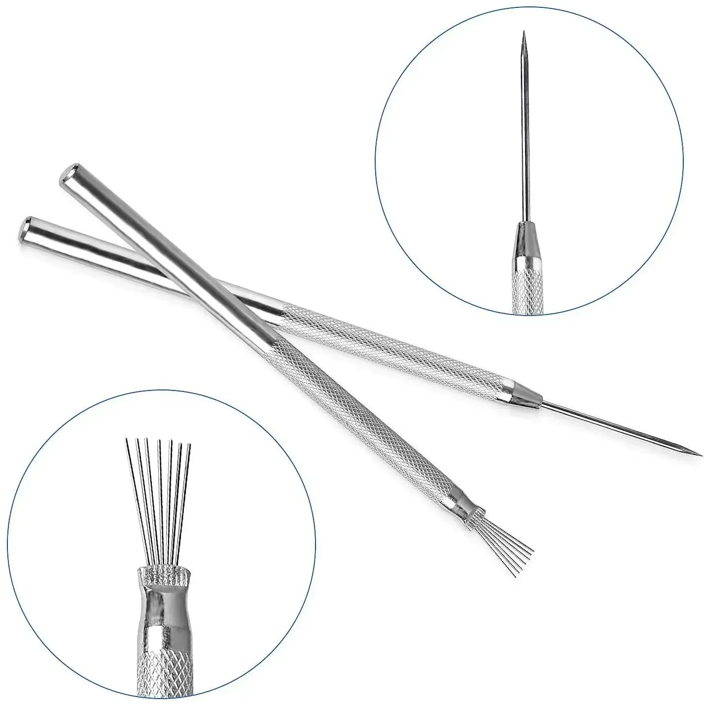 Rutschfeste Tonmodellierwerkzeuge – 6-teiliges ergonomisches Aluminium-Werkzeugset, das sich nicht verbiegt, unverzichtbar für feine Polymer-Details – Detail 6