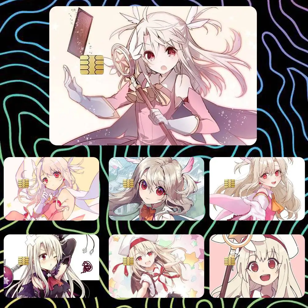 Fatekaleid liner Prisma Illya   Sticker Film Tape Skin for Credit Card Debit Card Waterproof Stickers