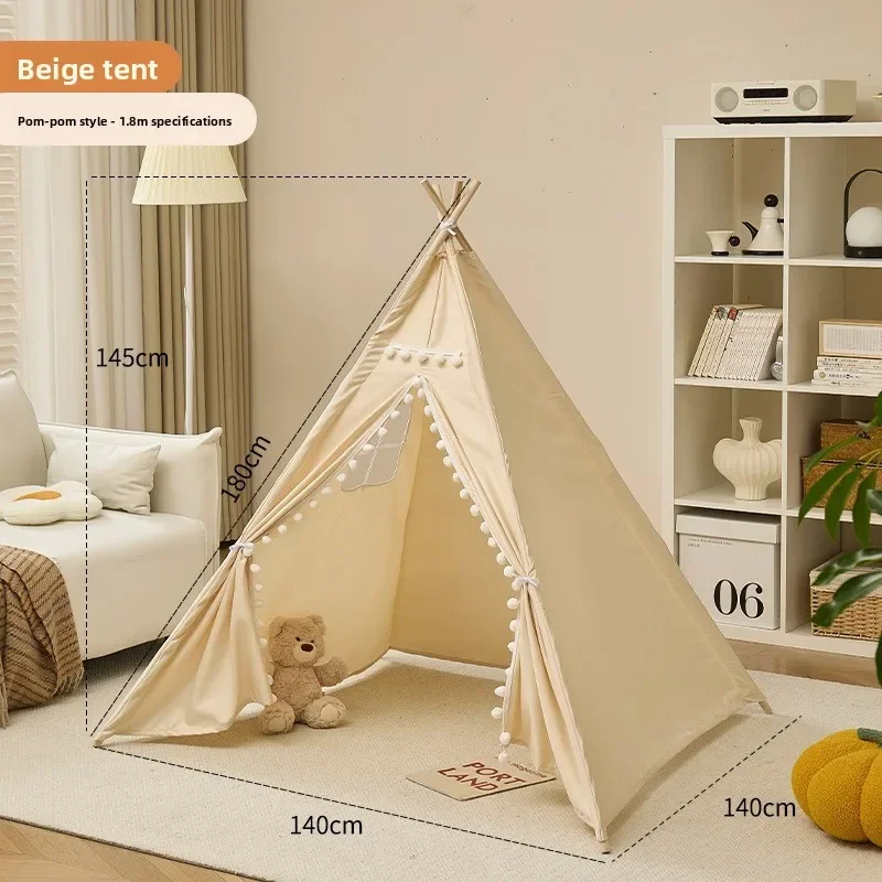 Kids Indoor Tent Playhouse Princess Castle Outdoor Garden Toy Cottage Indoor Children's Room Game Toy House Baby Game House