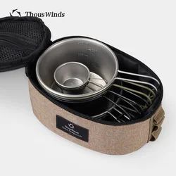 Thous Winds Portable Camping Tableware Bowl Storage Bag Mini Bag for Sierra Cup Storage Sack Outdoor Picnic Hiking Traveling