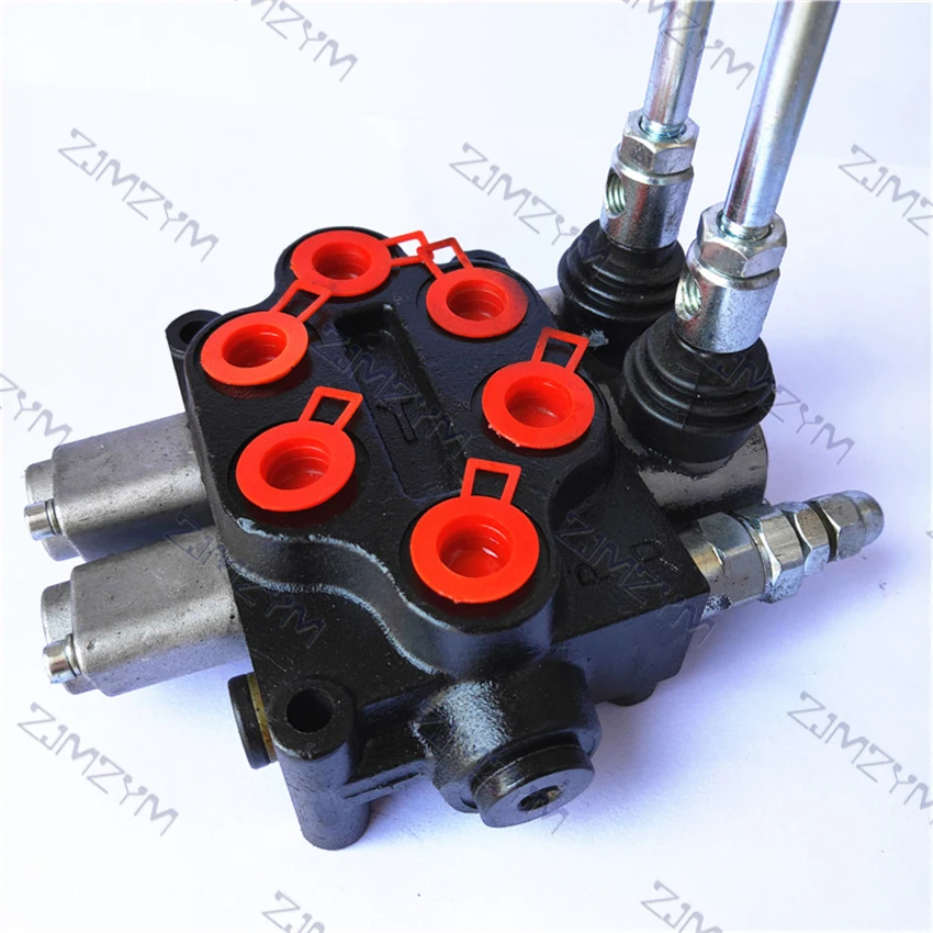 ZD-L102 Hydraulic Valve Reversing Valve Hydraulic Directional Control Valve Motor Distributor Hydraulic Multi-way Valve 40L/min