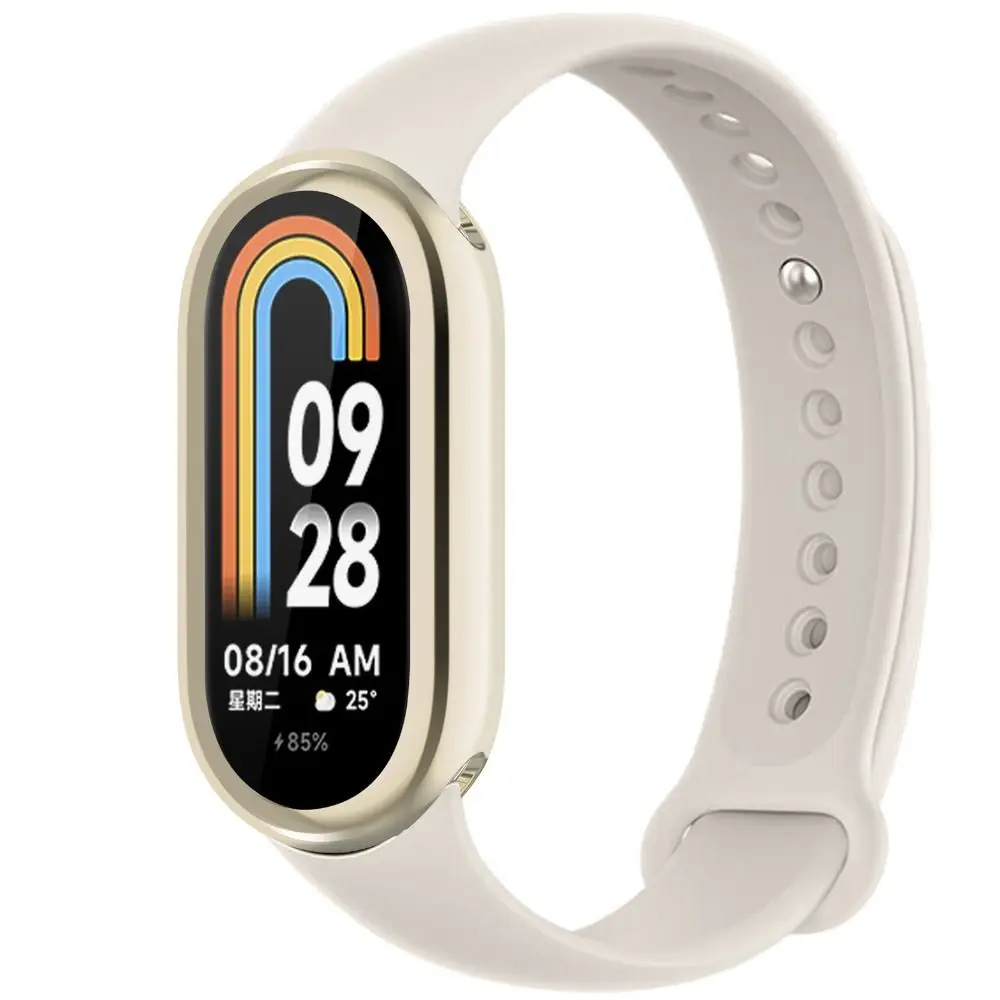 Smart Watch pokryty zderzakiem osłona ekranu pełne pokrycie TPU etui do Xiaomi Mi Band 8