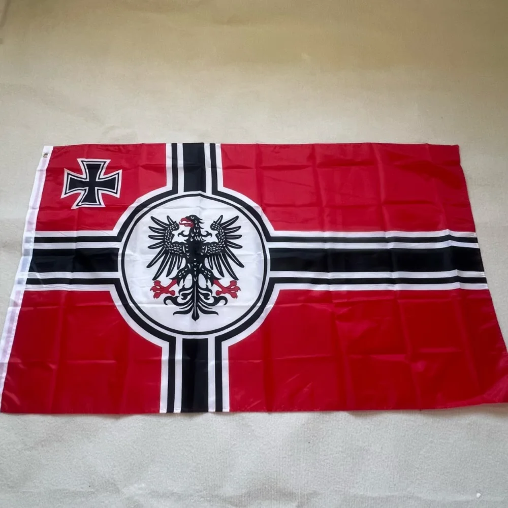 90x150cm DK Reich Flag Germany Prussia flag Polyester hanging high quality banner decoration