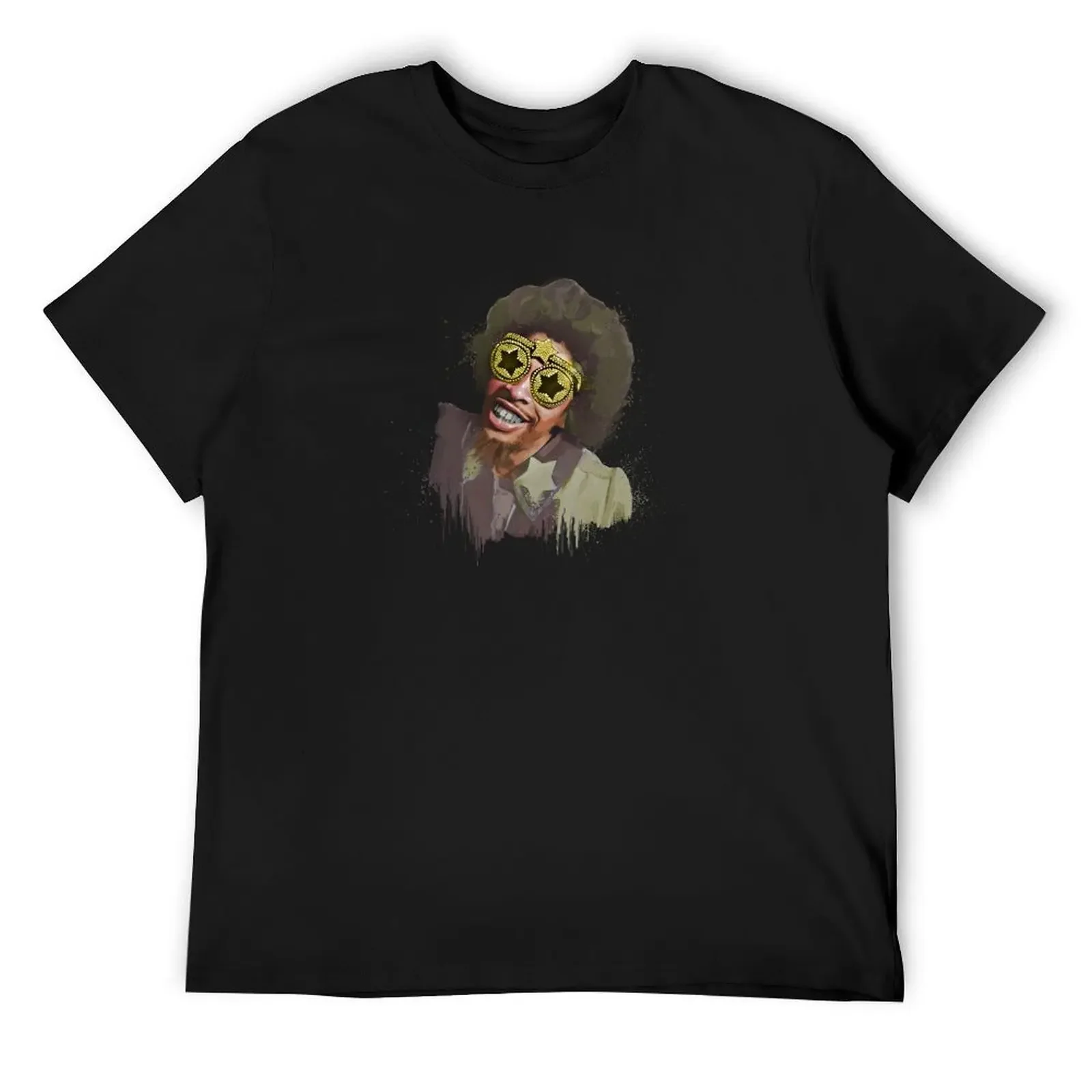 BOOTSY COLLINS Famous musician Portraits T-Shirt animal prinfor boys basketball graphic tees t shirt for men