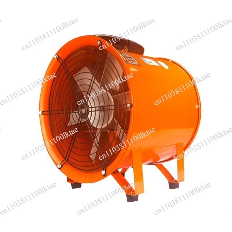 Portable Axial Flow Fans, Tunnel Marine Spray Painting Ventilation, Industrial Equipment with Quiet Exhaust Quality