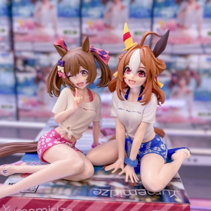 

Uma Musume Pretty Derby Kurino Bijin Falcon Gaze On Me Figure Desktop Ornament Collection Holiday Gift Toy Anime Merchandise