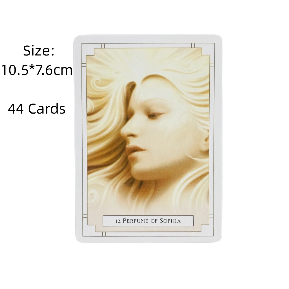 White Light Oracle Cards Game Fortune-telling Tarot Divination Edition Creativity Messages Board Deck