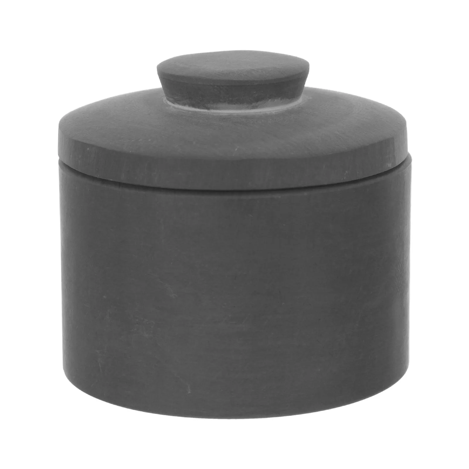 1Set Traditional Round Chinese Inkstone with Lid Mini Inkstone Natural Stone Ink Dish Tray for Calligraphy Drawing Painting