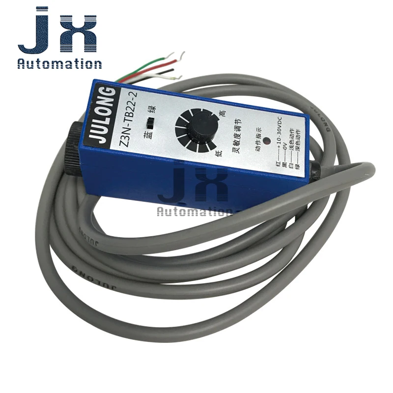 

Color Photoelectric Switch Sensor Z3N-TB22 10MM DC10-30V IP67 Bag Making Machine Color Mark Sensor