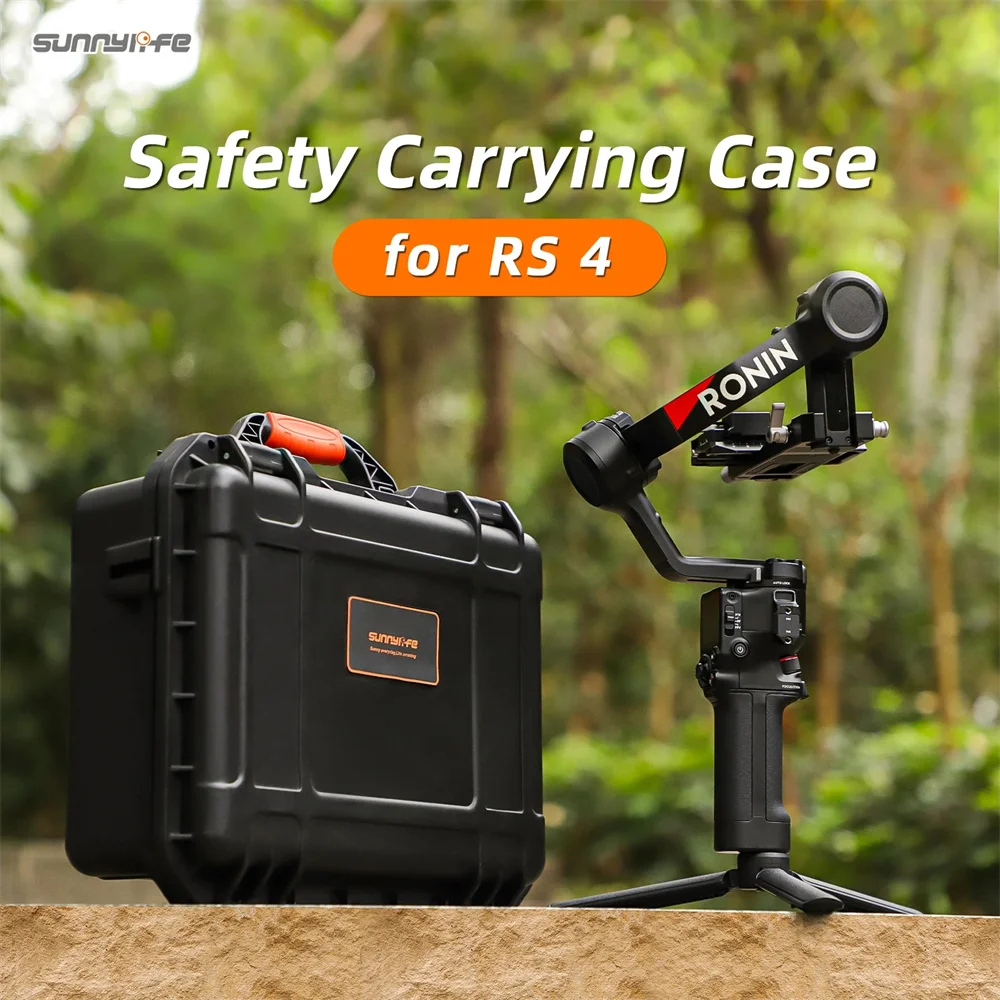 

Safety Carrying Case Waterproof Hard Case Professional Bag Protective Box Accessories for DJI RS 4