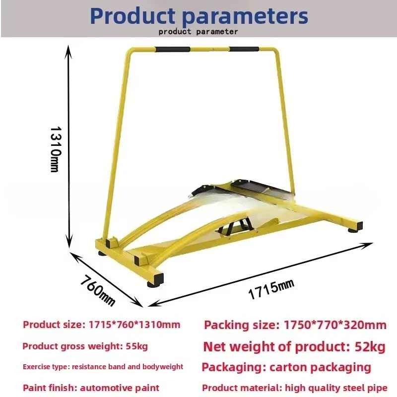 Ski emulator Windproof ski trainer double track ski machine, suitable for indoor aerobic exercise and fitness training equipment