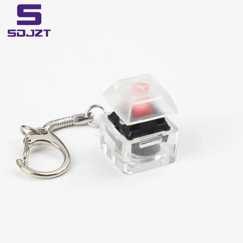 1pc Mx Mechanical Switch Keychain Shaft Tester Translucent Key Switch Tester