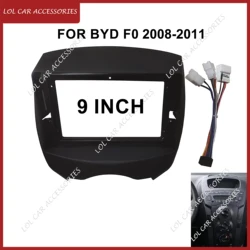 9 Inch For BYD F0 2008-2011 Car Radio Stereo Android MP5 WIFI GPS Player 2 Din Head Unit Panel Fascia Dash Frame Cover