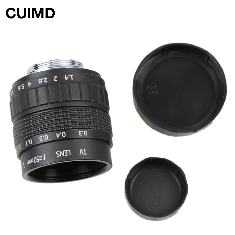 CCTV 영화 렌즈 C 마운트, 파나소닉 GF5 GF6 G3 G5 G7 GH2 GF3 GX7 GX8H GX8 G7H G7K, 50mm, F1.4