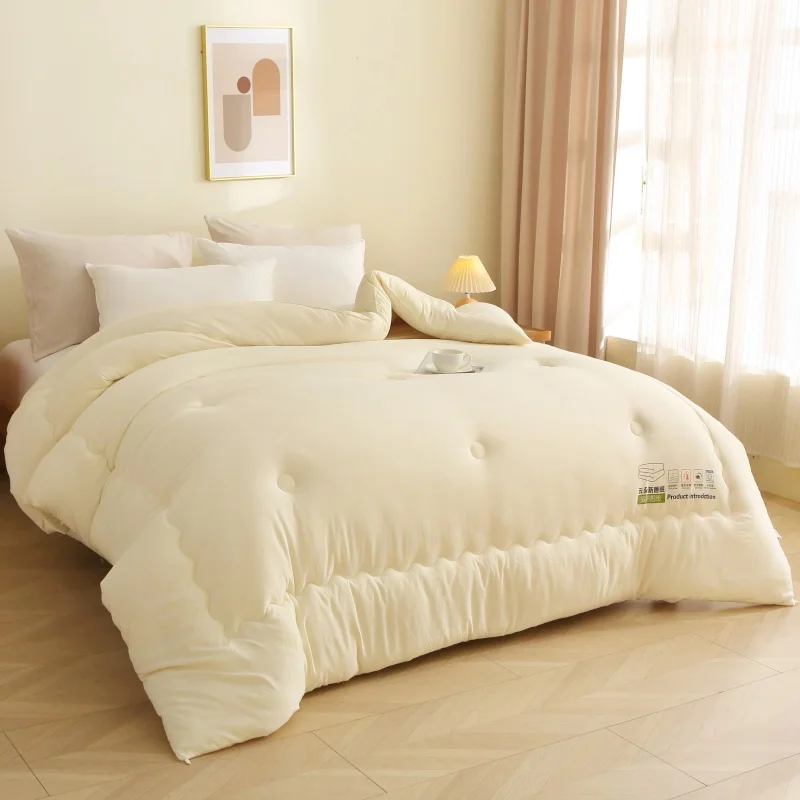 

Cloud Soft Waable Thi Winter Spring Autumn Summer Quilt Student Dormi Cotton Quilt hine Waable All Seasons Blanket