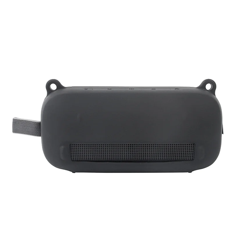 HFES Funda de silicona suave para altavoz portátil Soundlink Flex Bluetooth con correa para el hombro y mosquetón