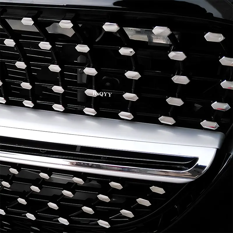 For Mercedes Benz A GLA CLA Class W177 W176 H247 C117 C118 Car Air Intake Grille Decoration Sequin Starry Sky Net Trim Sequins