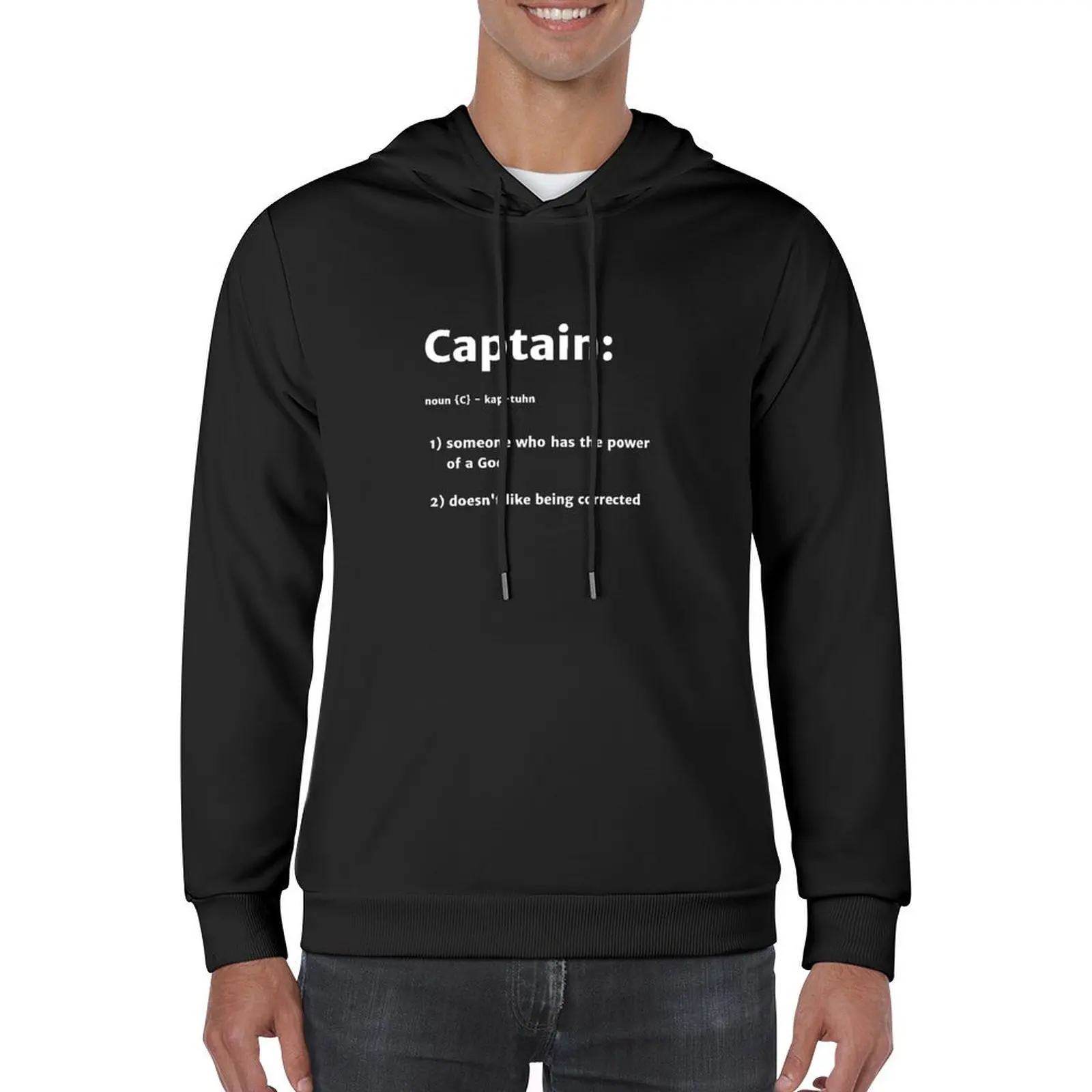 Captain definition pilot or sailor Hoodie korean clothes mens clothing autumn jacket men blouse autumn hoodie