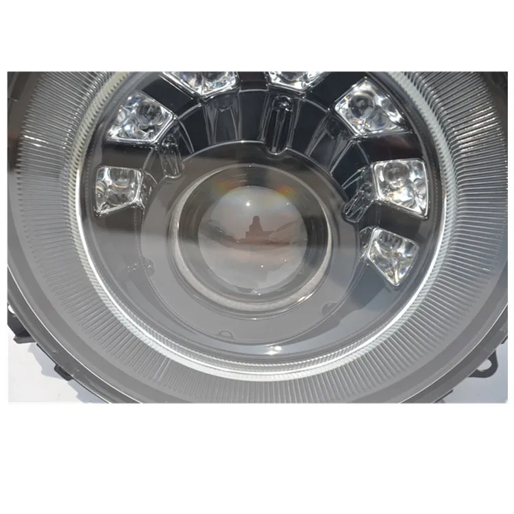 G class w463 headlight oem style M style sliver and black color LED headlamp fit for w463 G63 G65 G500 G550 G400 G350custom