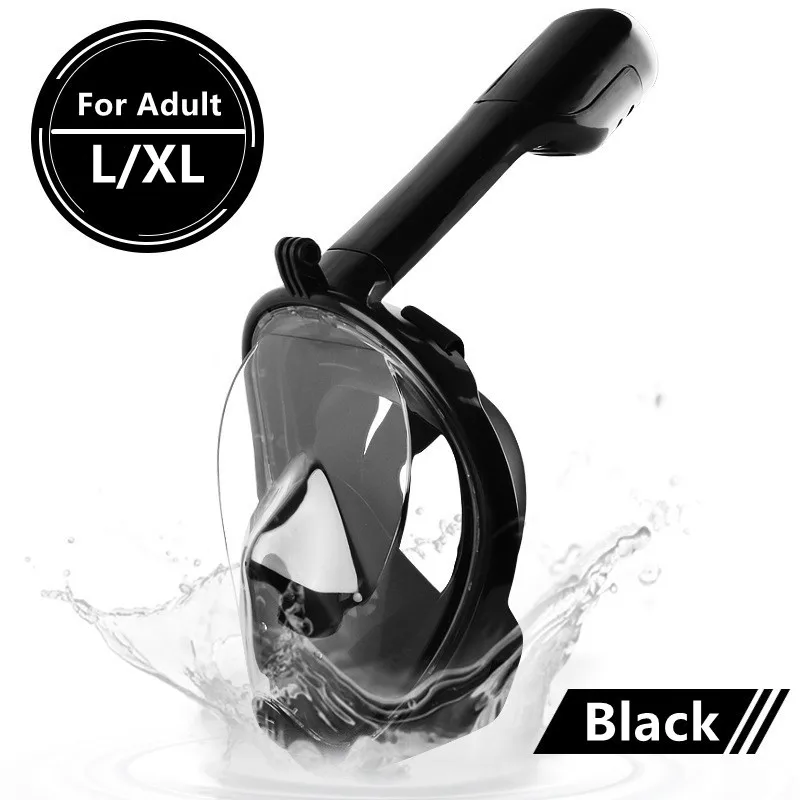 Onderwater Scuba Anti Fog volgelaatsduikmasker Snorkelen Ademhalingsmaskers Veilige waterdichte zwemuitrusting voor volwassen kinderen