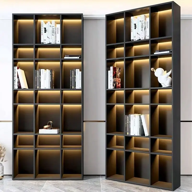 custom.Stainless Steel Cabinet  Home Use     Bookshelf Cabinet   Hotel  Department Decoration Integrated Display Rack