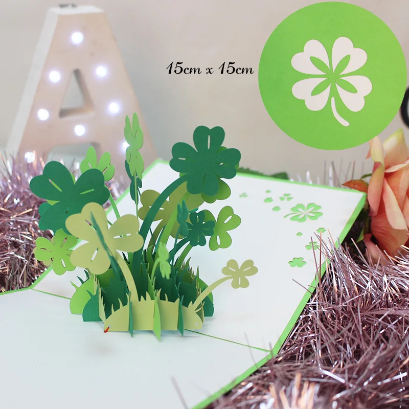 3D Pop Up Flower Greeting Cards Wedding Card Anniversary Thanksgiving Valentines Day Birthday Gift Thank You Card Handmade Cards, image 28