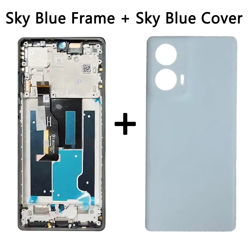 6.7"AMOLED LCD For Motorola Edge 50 Fusion LCD Display Touch Screen Digitizer For Moto Edge 50 Fusion Display