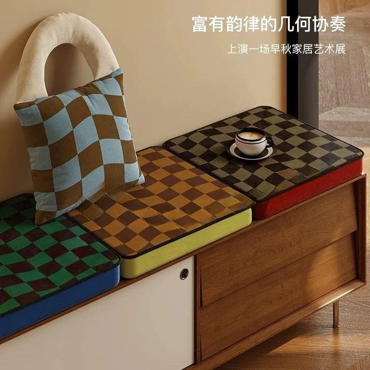 Solid wood shoe changing stool household entry shoe stool shoe cabinet sitting stool entering the door to rest can sit