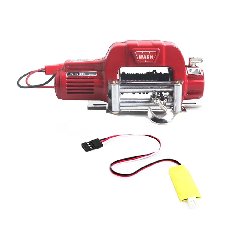 

Металлическая автоматическая лебедка с 3-канальным кабелем управления для 1/10 RC гусеничного автомобиля Axial SCX10 TRAXXAS TRX4 RC4WD D90, обновленные детали