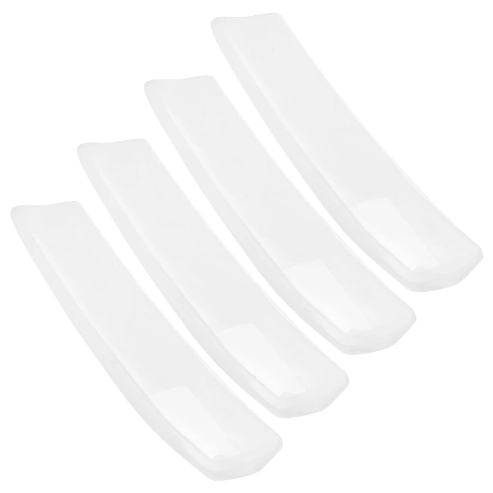 

4pcs Remote Controller Cover Silicone Protective Case Antislip Wear Resistant Soft Full Coverage Lightweight Easy Clean