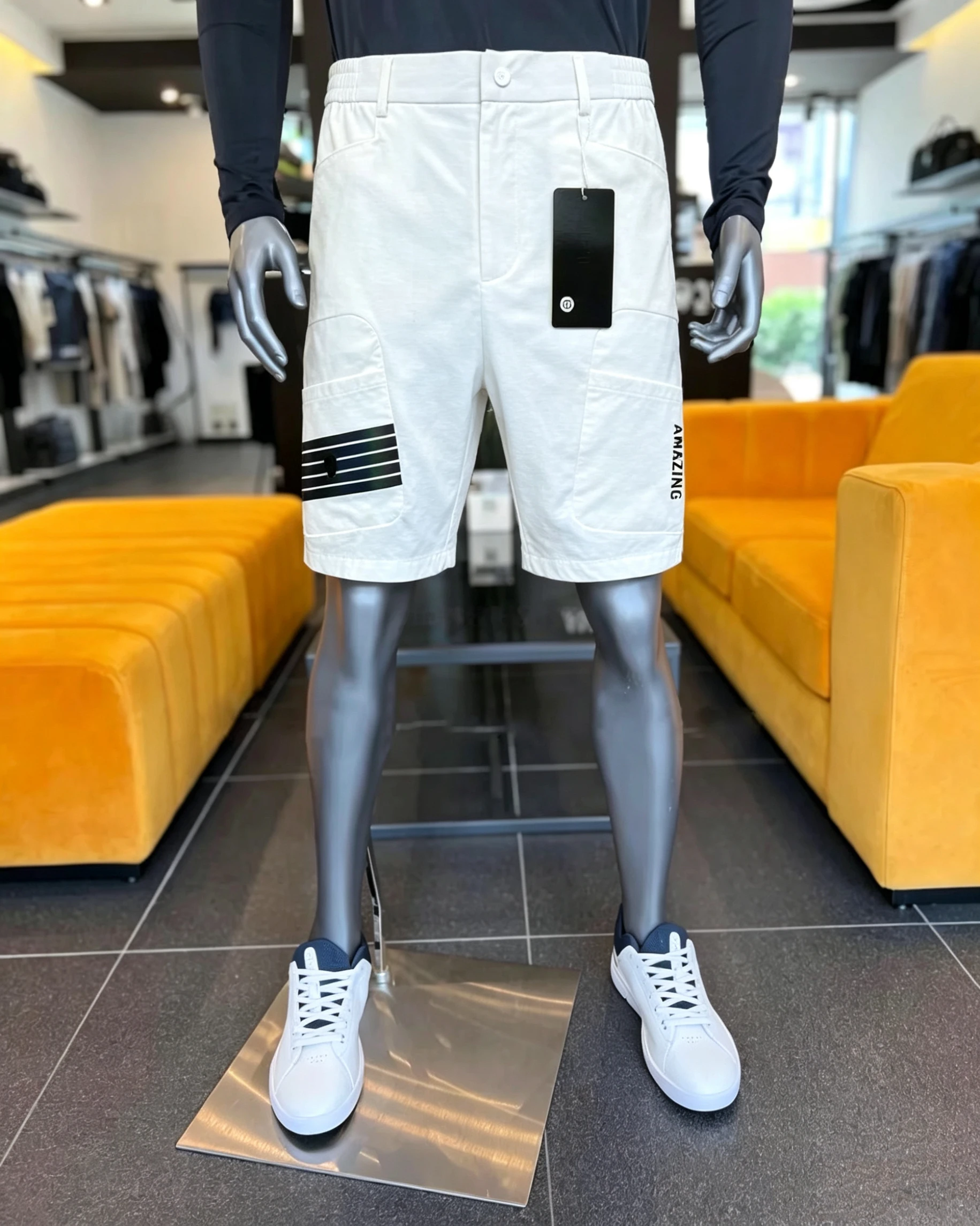 2026 Spring/summer New Golf Clothing Men Elastic Speed Drying Golf Shorts Man Sports Ball Pants Elastic Waist Five Leg Pants