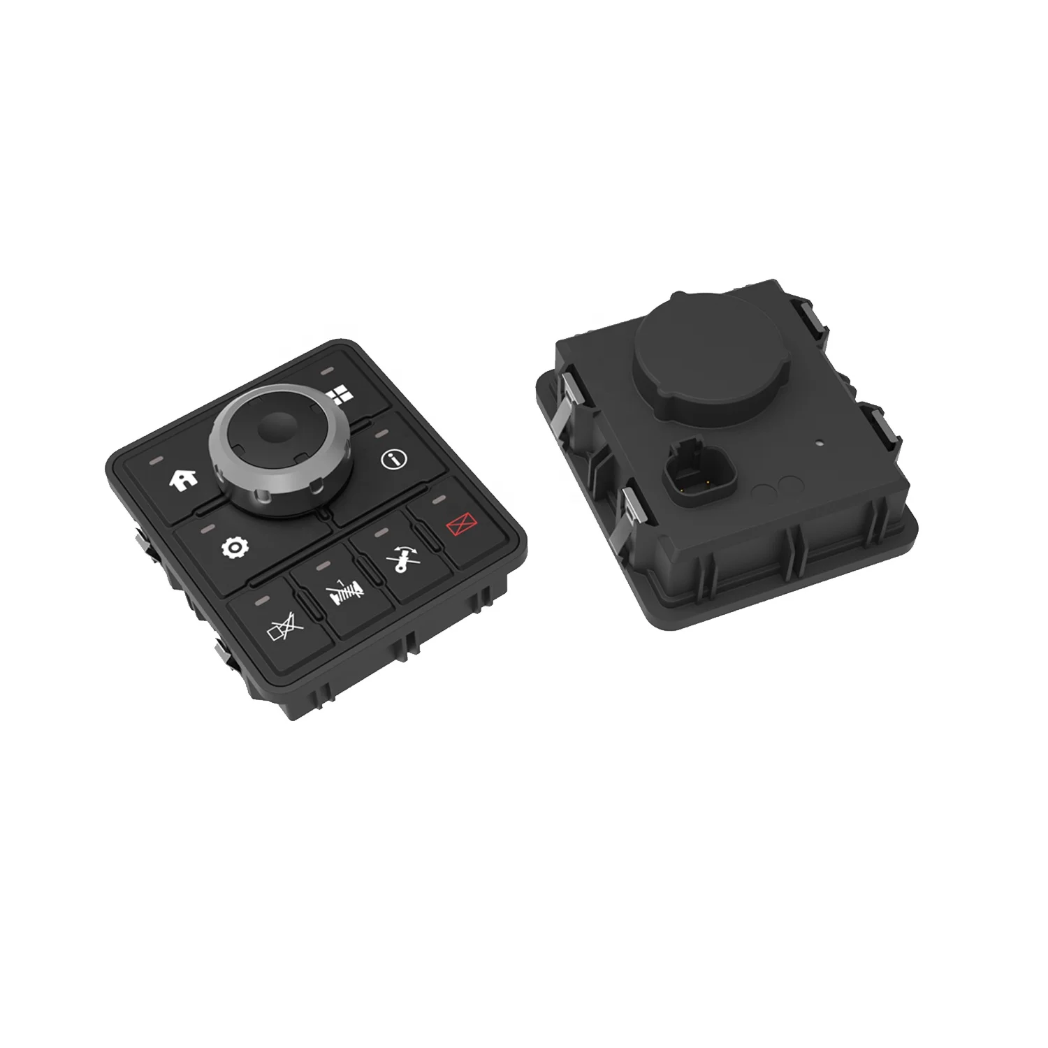 Silicone Button Gear Switch Panel  Automotive Electronic Keypad Construction Machinery CAN Bus Keypad