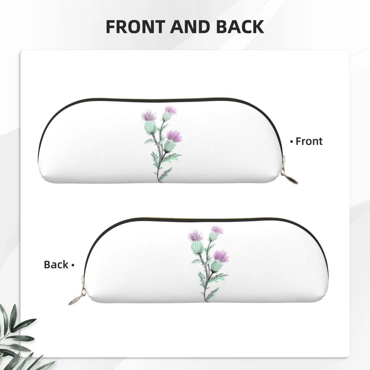 Estojo para lápis de cardo aquarela, suporte para caneta, armazenamento de artigos de papelaria, grande capacidade, caixa de lápis, presentes para meninos e meninas