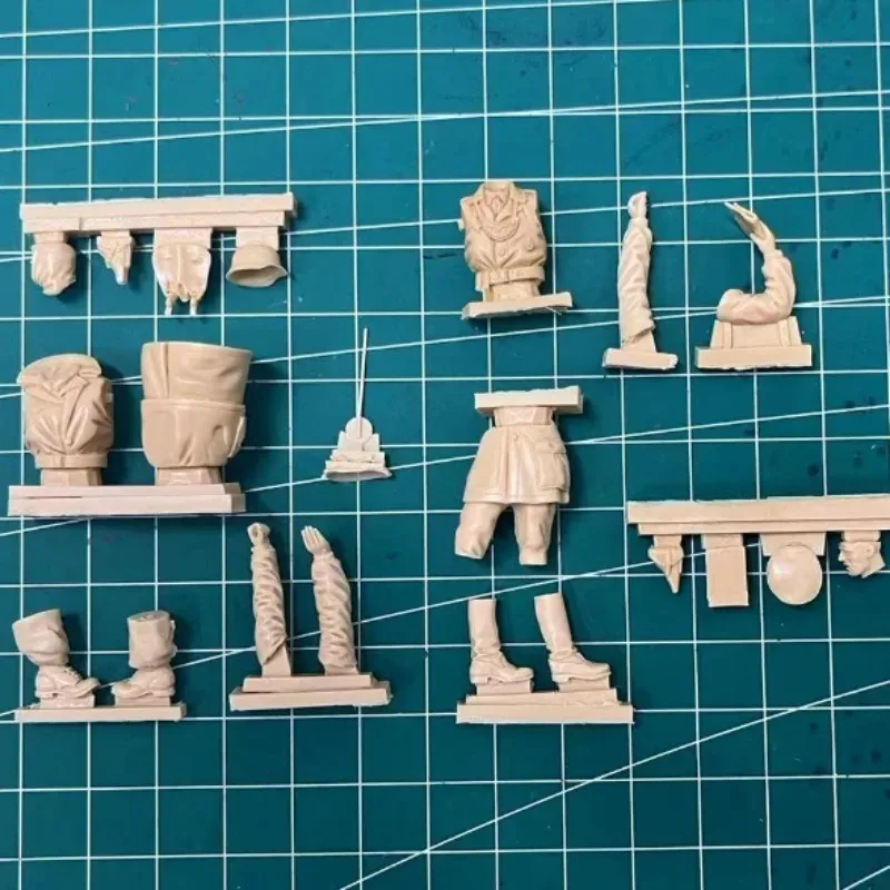 1/35  Resin Figure Assembled Model Kit History Military Miniature Soldier Winter 2 Person Statue Unassembled and Unpainted 2170
