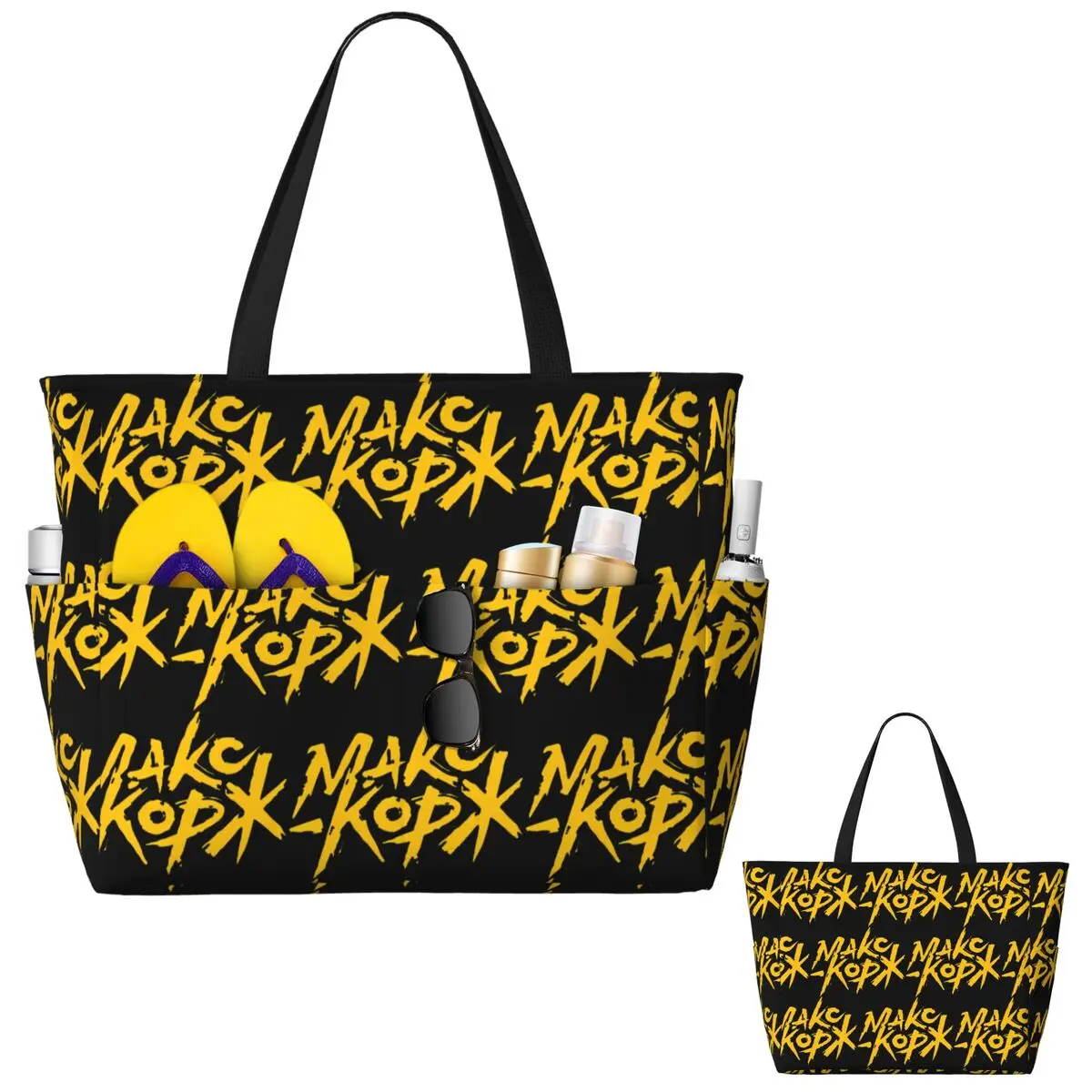 

Max Korzh Fan Makc Kop Beach Tote Bag Sport Gym Yoga Duffle Large Tote Bag Women Travel Bag Fitness bag