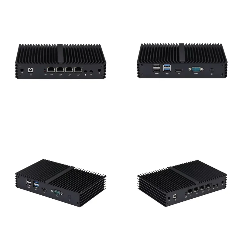 Q30571G4 Micro Computer Soft Router I7 5500U 4*i225V LAN Network Firewall Server Fanless Industri Mini PC
