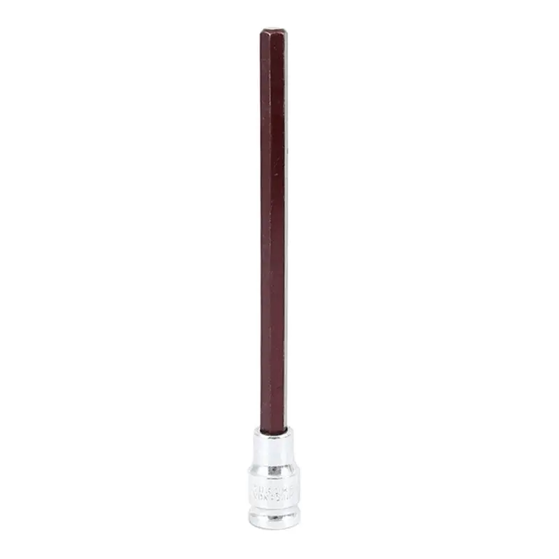 A67P-Hex Socket Wrench 1/2 Inch 200MM Long Press Screwdriver Sleeve Hex Head Press Screwdriver Sleeve