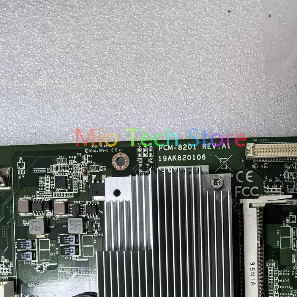 Dual port industrial all-in-one machine PPC-L128 device motherboard PCM-8201 REV.A1