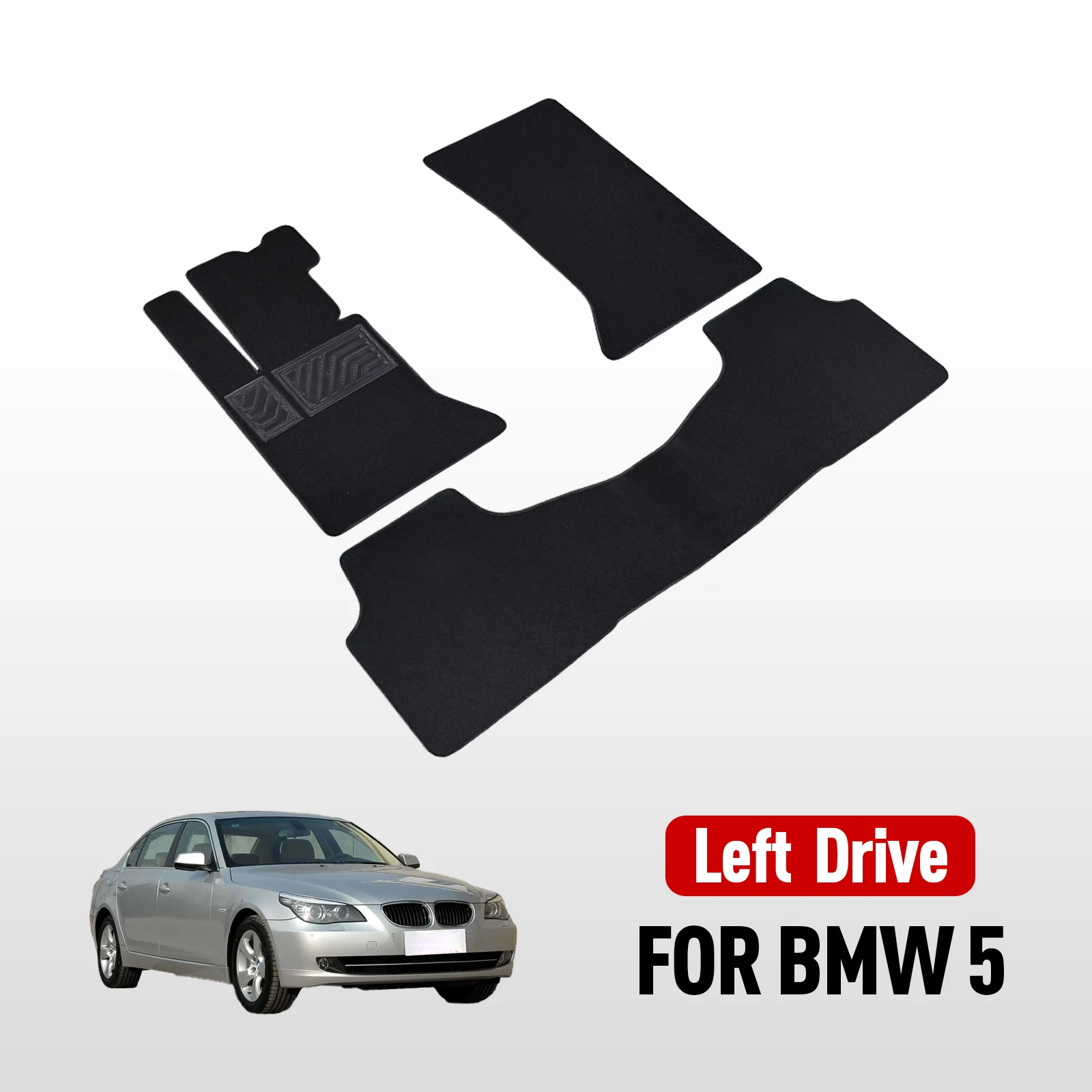 

Автомобильные коврики на заказ для BMW 5 LI 2004 2005 2006 2007 2008 2009 2010 E60, водонепроницаемая нескользящая защита, аксессуары, детали