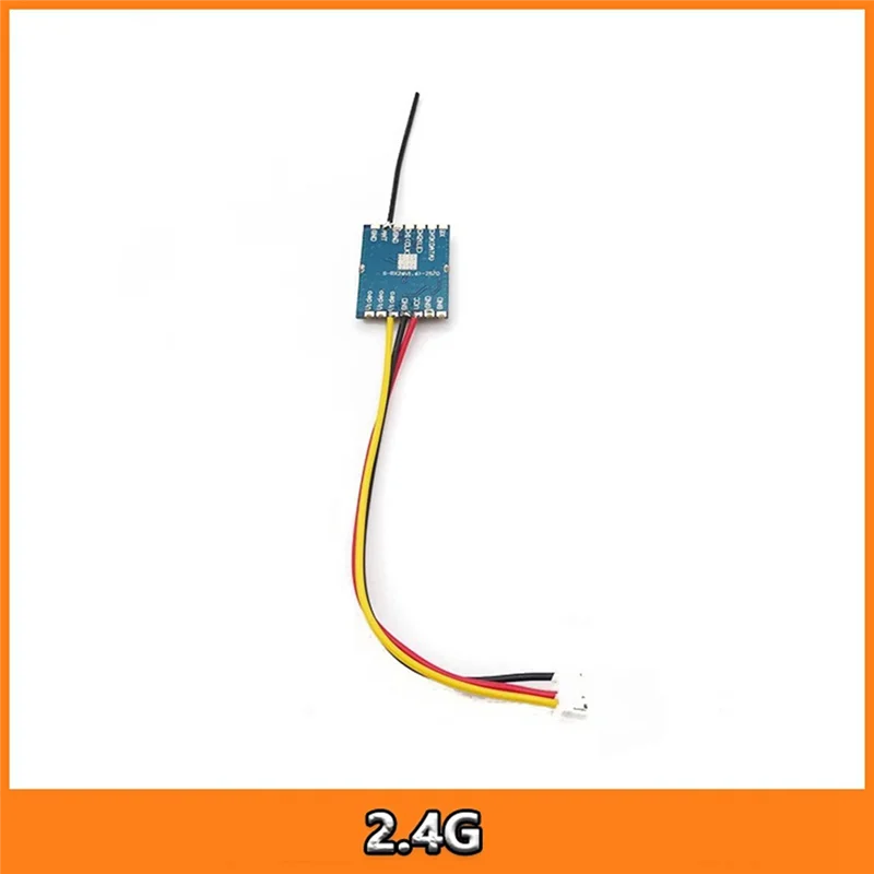 FFYY-2.4G 2570Mhz VRX Módulo Receptor Receptor de Áudio e Vídeo Sem Fio Para Câmera CCTV Receptor de Vídeo Drone DIY