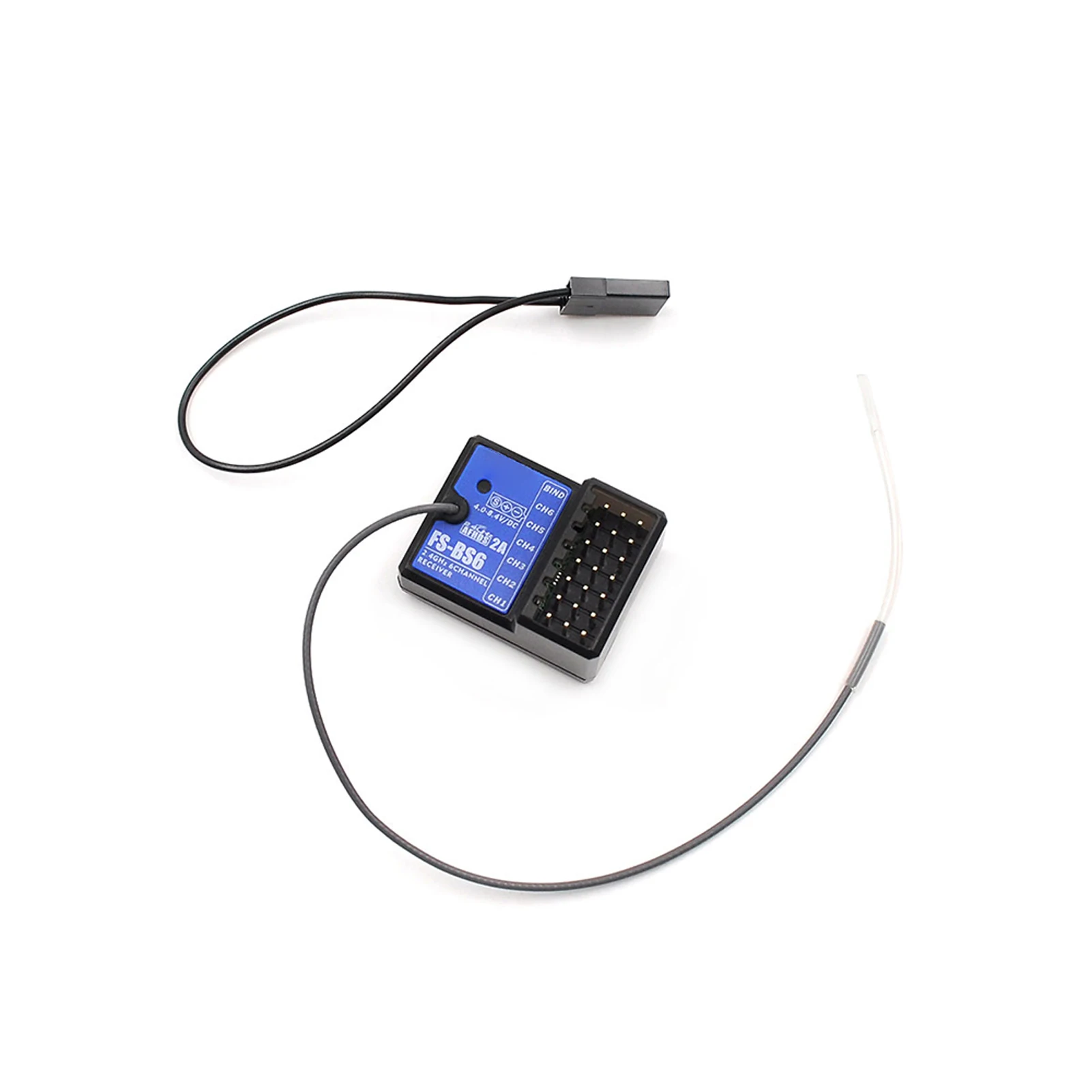 FlySky FS-BS6 استقبال 2.4Ghz 6CH AFHDS2 ل FlySky FS-GT5 FS-IT4S FS-GT2E FS-GT2G الارسال RC سيارة قارب FlySky استقبال