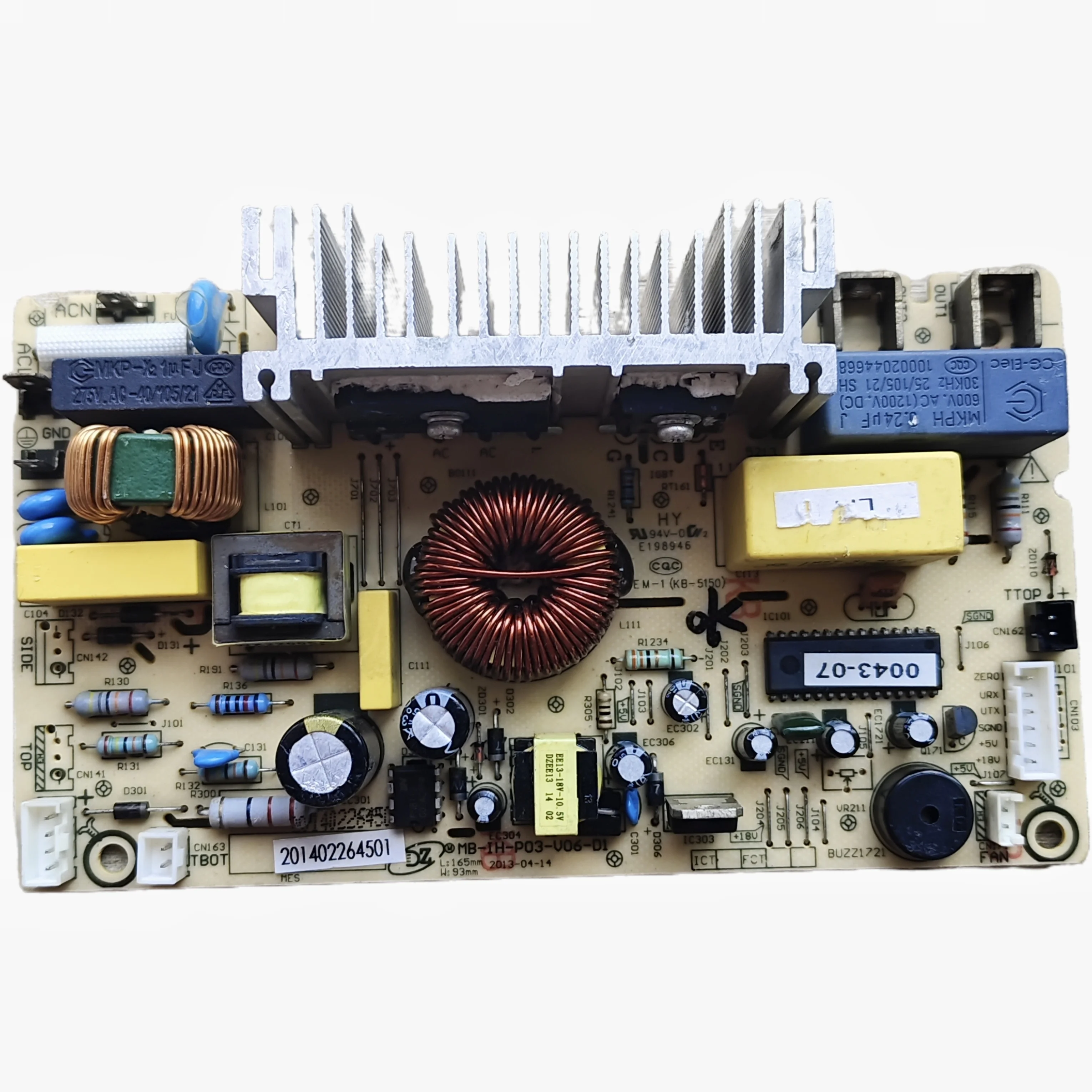 

Suitable for Rice Cooker FZ4082/FZ5082/5088 Mainboard MB-IH-P03-V06-D1 Power Board