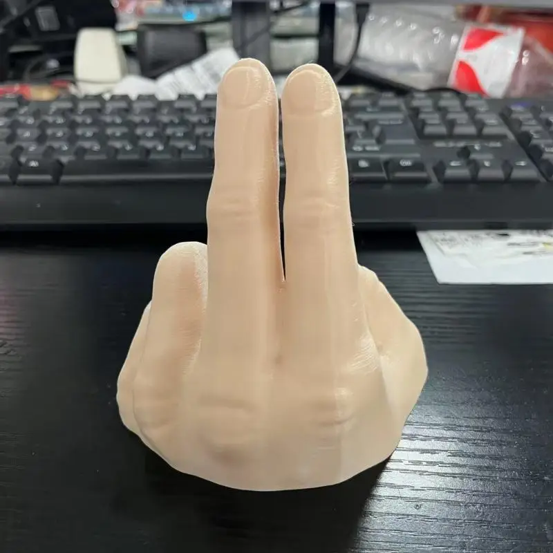 ييد Lazy Waver 2 Waves Finger لزينة لوحة القيادة التي تلوح بالسيارة اليدوية الداخلية 4.53 "× 4.33" لمعظم السيارات