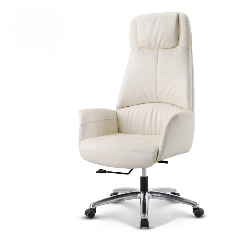 

White Luxury Office Chair Computer Recliner Rolling Gaming Chair Playseat Designer Chaise De Bureau Theater Furniture CY50BGY