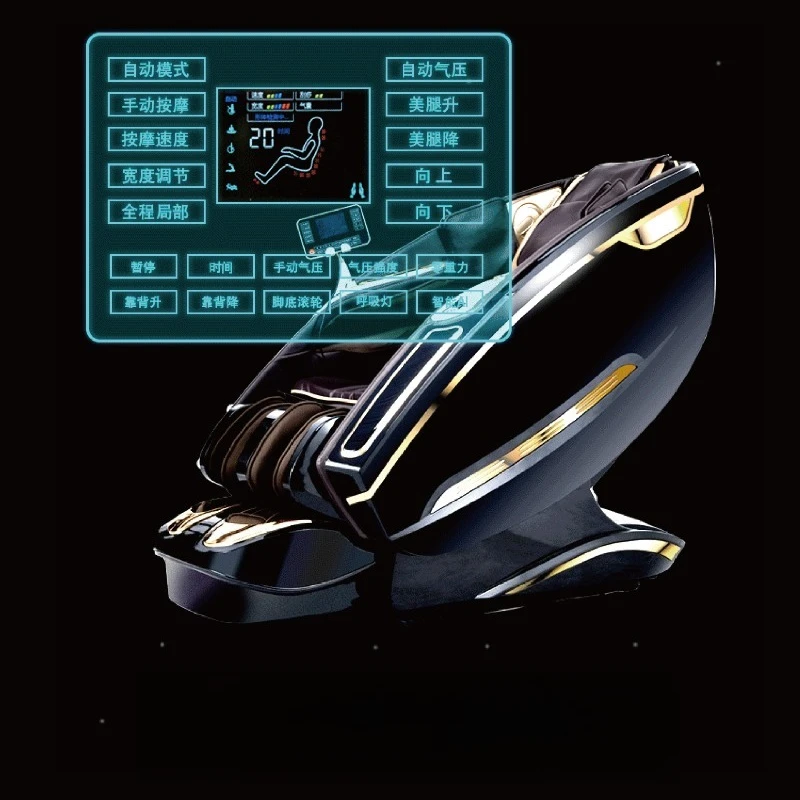 Home Royal Deluxe High-end Massage Chair 180 Degree Zero Gravity Space Cabin Body Sensing 360 Degree