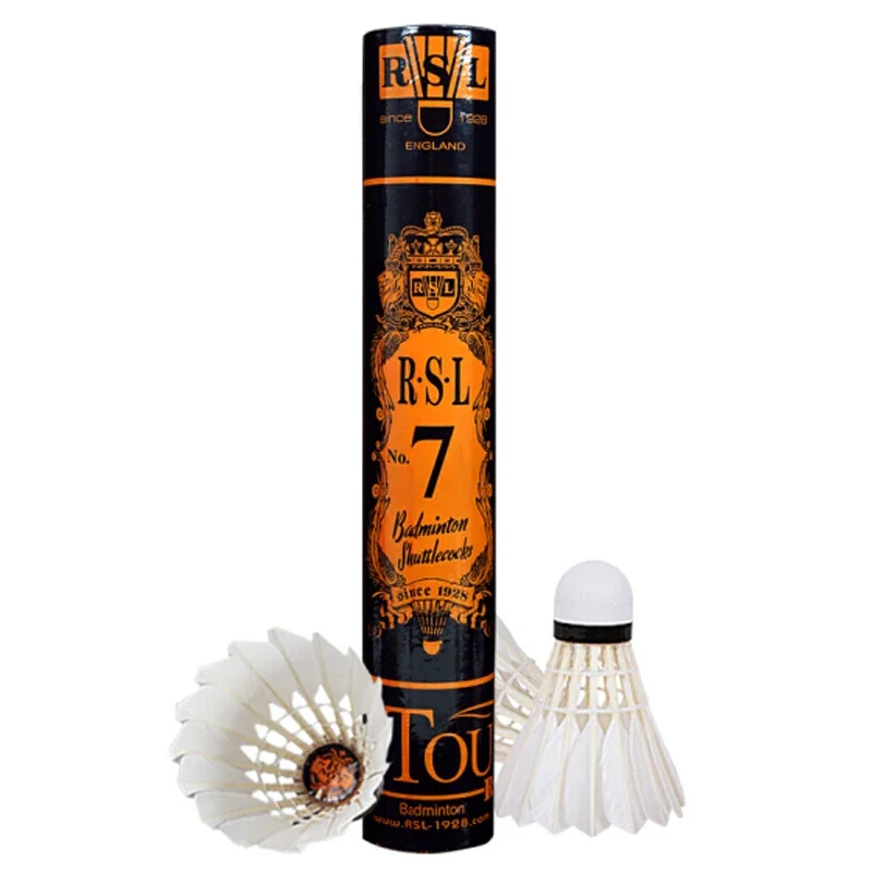 オリジナルrslバドミントンシャトルコックNo.4 No.5 No.6 No.7高品質鴨