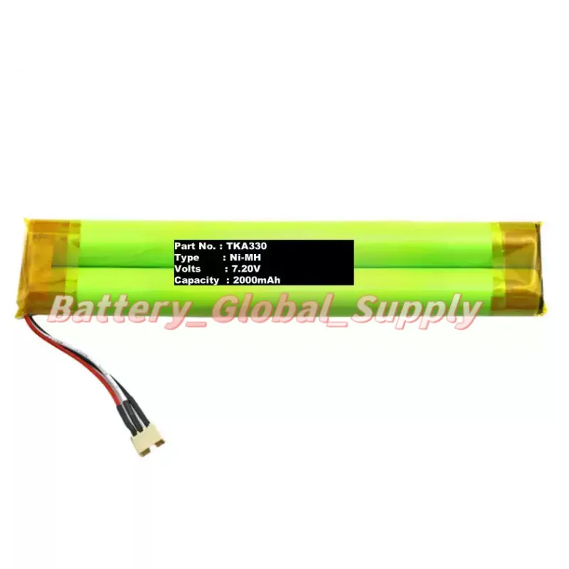 

Battery for TKA330 Record A33 7.2v 2000mah New 1 piece, reliable -