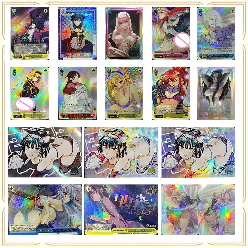 

Anime Goddess Story DIY ACG Sexy Card Boa Hancock Fubuki Tohru Collectible Card Toys for boys Christmas birthday present