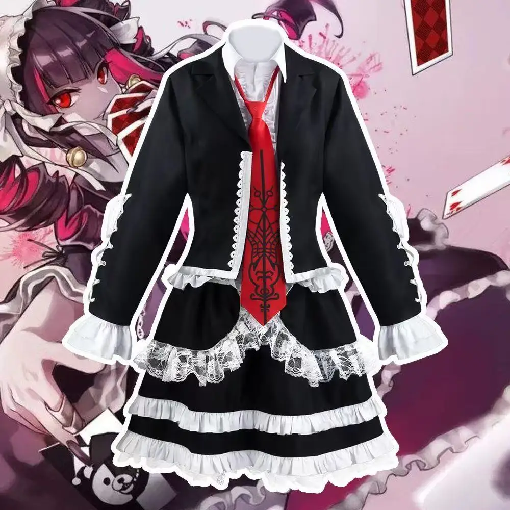 

New Style Anime Gothic Cosplay Costume Blonde Lady Lolita Dress Character Cosplay Wear