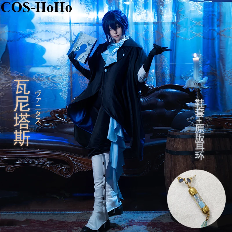 

COS-HoHo Anime The Case Study Of Vanitas Vanitas Game Suit Handsome Uniform Cosplay Costume Halloween Party Outfit For Men